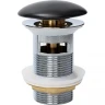 Донный клапан Gid Minucia Blm100-1 74407K Click-clack цвет Черный матовый