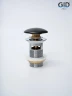 Донный клапан Gid Minucia Blm100-1 74407K Click-clack цвет Черный матовый