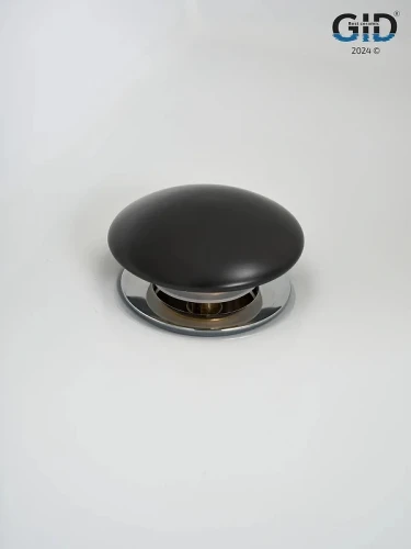 Донный клапан Gid Minucia Blm100-1 74407K Click-clack цвет Черный матовый