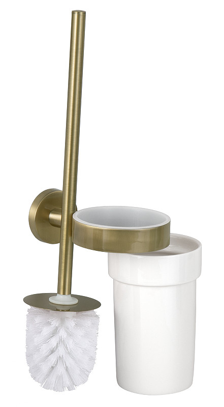 Ершик для унитаза Remer Guest GS66VO цвет Латунь состаренная