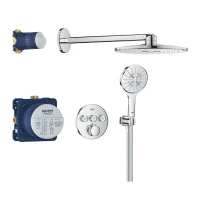 Душевая система Grohe Rainshower SmartActive 34863000 с термостатом цвет Хром