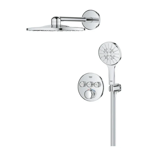 Душевая система Grohe Rainshower SmartActive 34863000 с термостатом цвет Хром