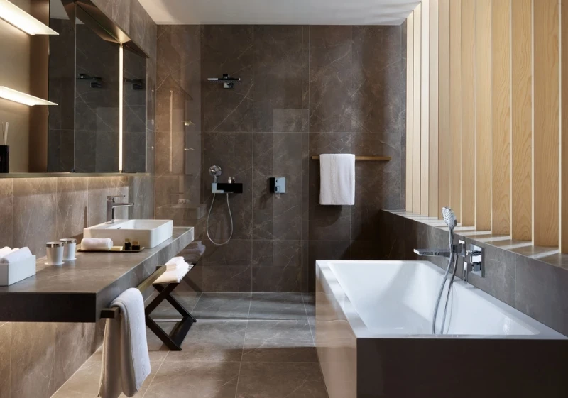 Верхний душ Hansgrohe Raindance E 26238000 Хром латунь на стену
