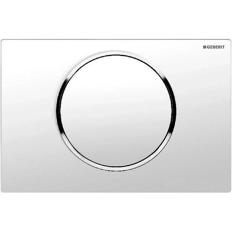 Клавиша смыва Geberit Sigma 10 115.758.KJ.5 Белый/хром