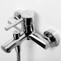 Смеситель для ванны WasserKRAFT Main 4101 Хром латунь на стену