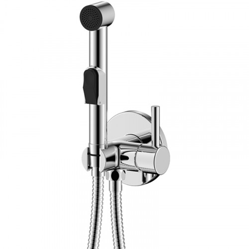 Гигиенический душ со смесителем Olive's Balear 13131BL Хром латунь на стену