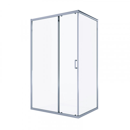 Душевой уголок Alex Baitler 120х90 AB14120X1 профиль Хром стекло прозрачное