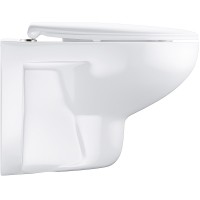 Унитаз Grohe Bau Ceramic 39351000 подвесной с сиденьем Микролифт фарфор подвесной