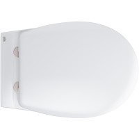 Унитаз Grohe Bau Ceramic 39351000 подвесной с сиденьем Микролифт фарфор подвесной
