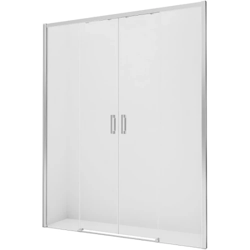 Душевая дверь New Trendy Prime Chrome 200 D-0340A профиль Хром стекло прозрачное