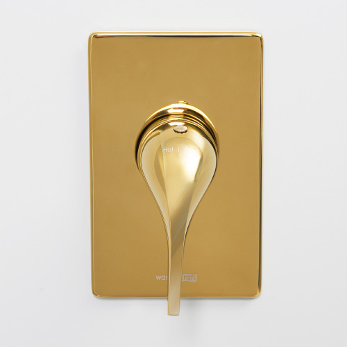 Смеситель для душа WasserKRAFT Sauer 7151 Золото латунь встраиваемый