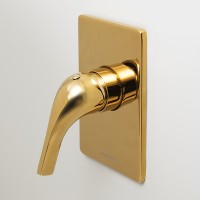 Смеситель для душа WasserKRAFT Sauer 7151 Золото латунь встраиваемый