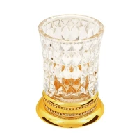 Стакан для зубных щеток Boheme Imperiale 10412 Золото