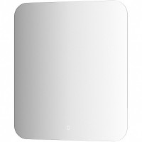 Зеркало Defesto Opti 60x70 DF 2806S с подсветкой 23W-4500К/Сенсорный выключатель/Нейтральный белый свет