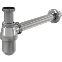Сифон для раковины Alcaplast A431 Хром