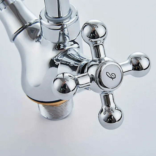 Смеситель для кухни Ledeme H19 4319-3L Хром