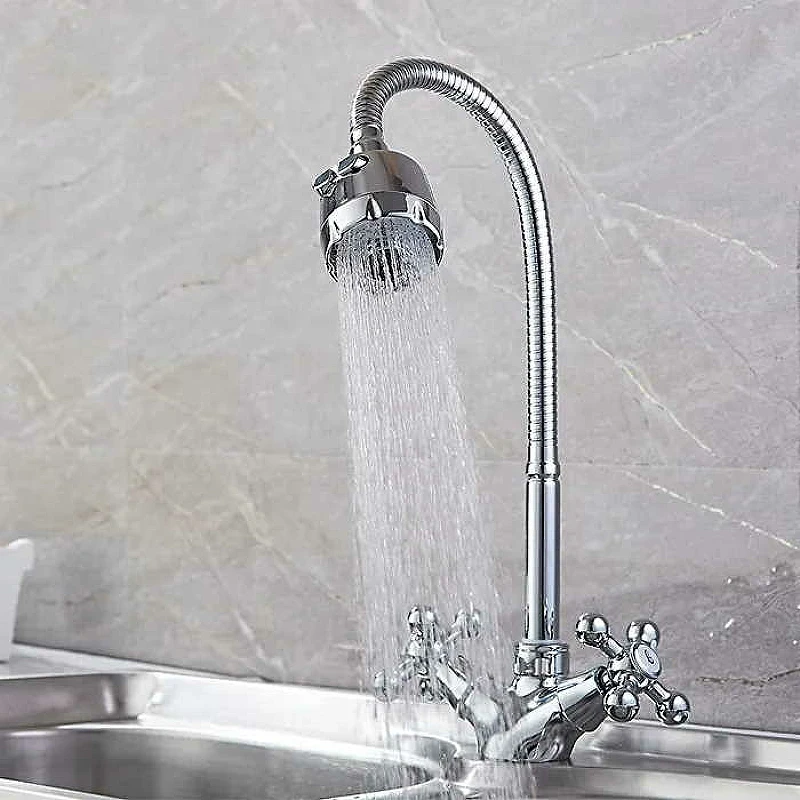 Смеситель для кухни Ledeme H19 4319-3L Хром