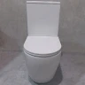Унитаз компакт CeramaLux K2176-1 с бачком и сиденьем Микролифт фаянс напольный