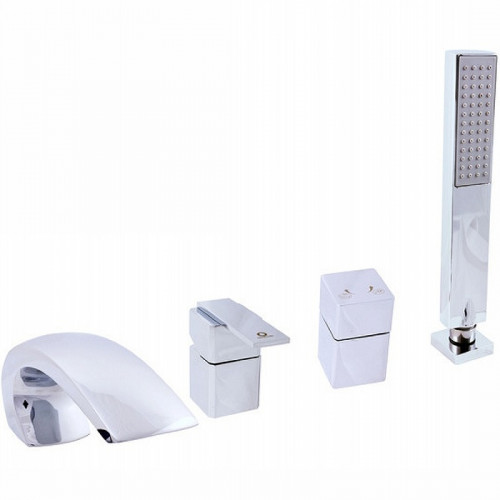 Смеситель на борт ванны Rav Slezak Loira LR572.5P Хром латунь