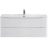 Тумба под раковину BelBagno 120 ACQUA-1200-2C-SO-BL подвесная Bianco Lucido МДФ / ЛДСП