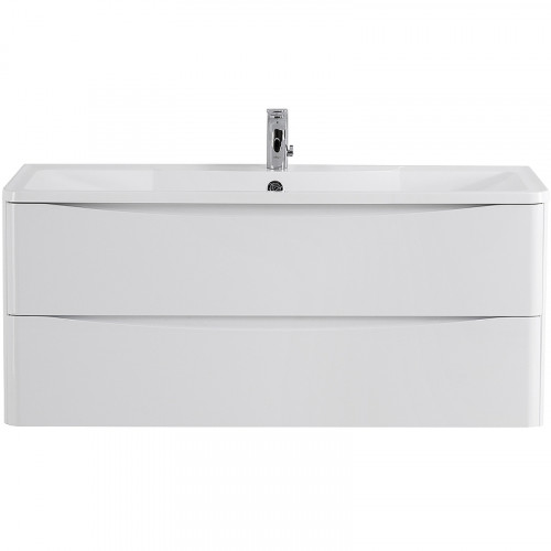 Тумба под раковину BelBagno 120 ACQUA-1200-2C-SO-BL подвесная Bianco Lucido МДФ / ЛДСП
