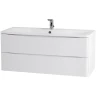 Тумба под раковину BelBagno 120 ACQUA-1200-2C-SO-BL подвесная Bianco Lucido МДФ / ЛДСП