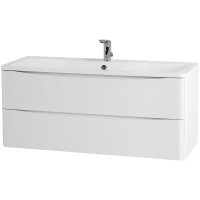 Тумба под раковину BelBagno 120 ACQUA-1200-2C-SO-BL подвесная Bianco Lucido МДФ / ЛДСП