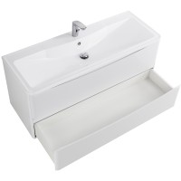 Тумба под раковину BelBagno 120 ACQUA-1200-2C-SO-BL подвесная Bianco Lucido МДФ / ЛДСП