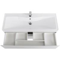Тумба под раковину BelBagno 120 ACQUA-1200-2C-SO-BL подвесная Bianco Lucido МДФ / ЛДСП