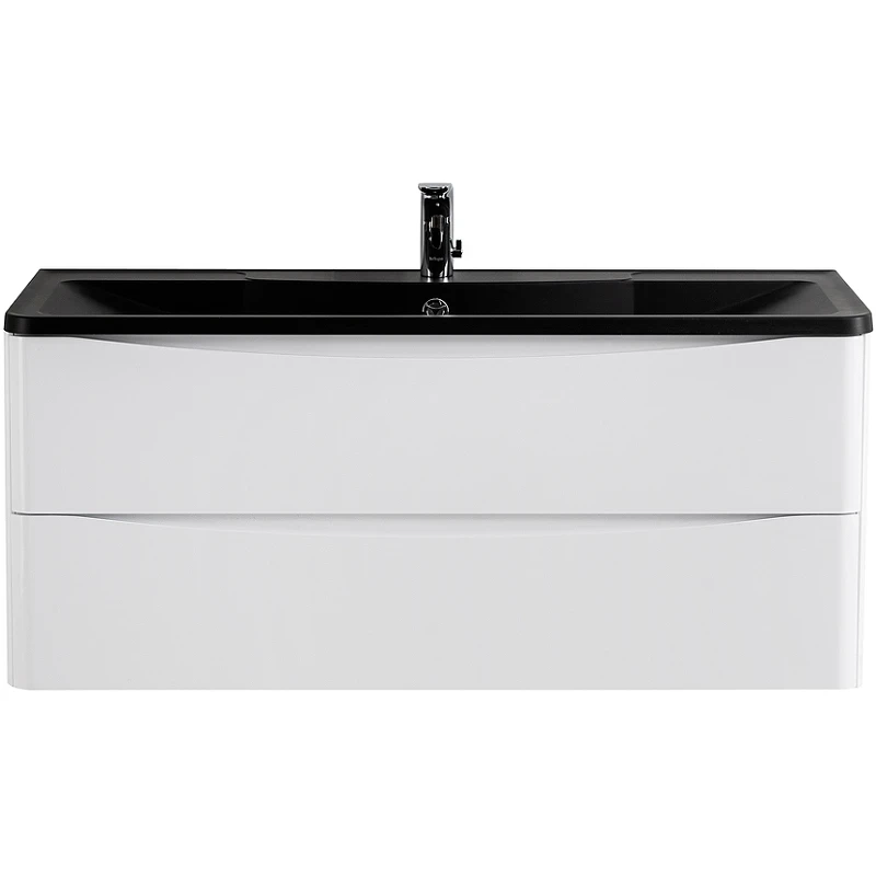 Тумба под раковину BelBagno 120 ACQUA-1200-2C-SO-BL подвесная Bianco Lucido МДФ / ЛДСП