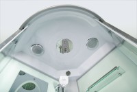 Душевая кабина WeltWasser WW500 Werra 1004 100x100 10000003233 профиль Хром стекло прозрачное