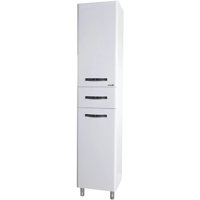 Шкаф пенал Bellezza Анкона 40 L 4629605662015 Белый МДФ / ЛДСП