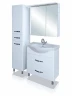 Шкаф пенал Bellezza Анкона 40 L 4629605662015 Белый МДФ / ЛДСП