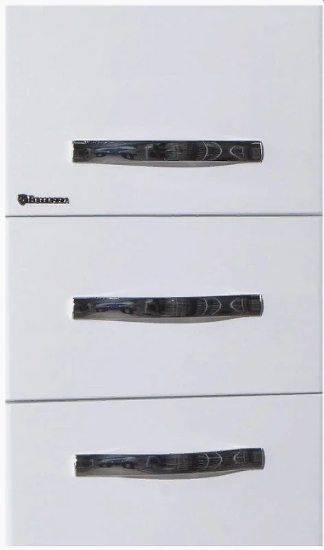 Шкаф пенал Bellezza Анкона 40 L 4629605662015 Белый МДФ / ЛДСП