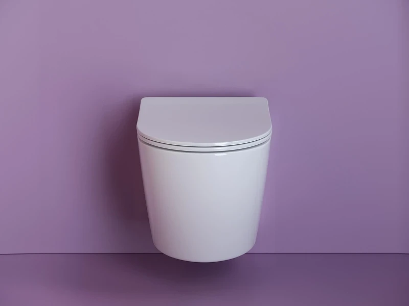 Комплект унитаза DIWO Ceramicanova Uno Rimless CN11001 с сиденьем с инсталляцией DIWO 4501 с клавишей смыва цвет Глянцевый белый
