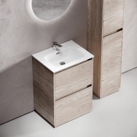 Тумба под раковину Sancos Libra Floor 60 LB60FEG Дуб галифакс натуральный МДФ / ЛДСП