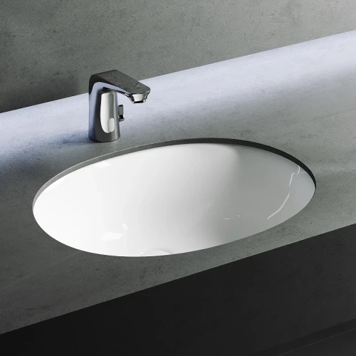 Раковина Ceramicanova Element 56 CN6043 Белая фарфор встраиваемый