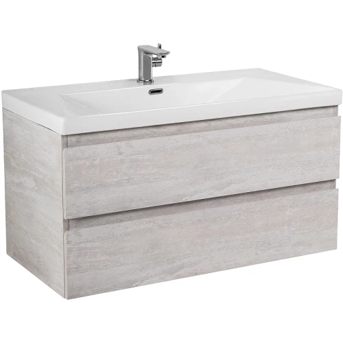 Тумба под раковину Cezares Molveno 100 MOLVENO-100-2C-SO-LB подвесная Legno Bianco МДФ / ЛДСП