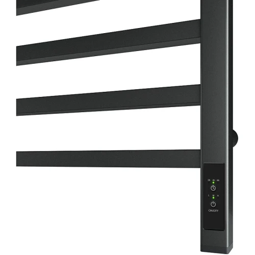 Электрический полотенцесушитель Point Вега PN71850GB П12 500x1000 диммер справа Графит блеск