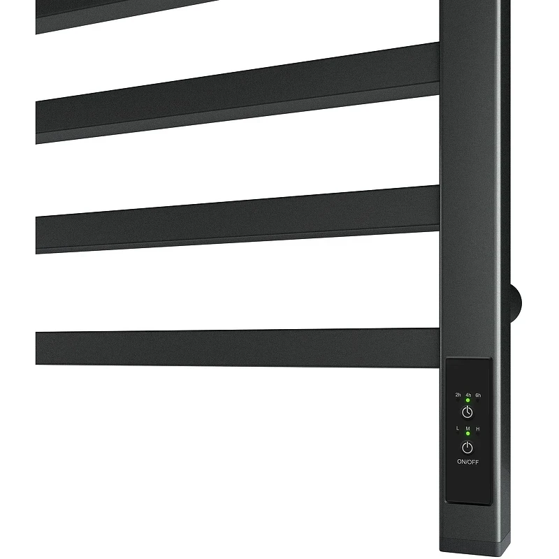Электрический полотенцесушитель Point Вега PN71850GB П12 500x1000 диммер справа Графит блеск