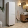 Шкаф пенал Azario Лотос 60 CS00106435 цвет Белый