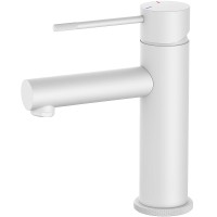 Смеситель для раковины Timo Saona 2361/16F Белый матовый латунь