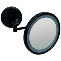 Косметическое зеркало Colombo Design Specchi В9954.NE с подсветкой с увеличением Черное
