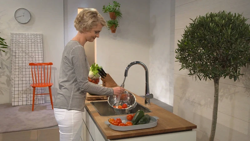 Смеситель для кухни Hansgrohe Talis S 72813000 Хром латунь