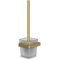 Ершик для унитаза Whitecross Cubo gold brushed CU2470GLB Брашированное золото