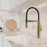 Смеситель для кухни WasserKRAFT A8877 цвет Золото глянцевое