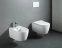 Унитаз Aquatek Европа AQ1106T-00 подвесной с сиденьем Микролифт фарфор подвесной