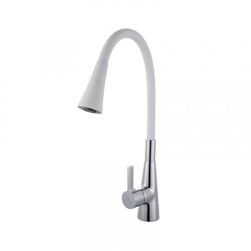 Смеситель для кухни Fashun A4153+B13 цвет Хром Белый