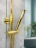 Душевая система AltroBagno Costanza 030419 Or с термостатом цвет Золото