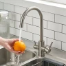 Cмеситель для кухни Ceruttispa Аниэлло (Aniello) BN CT12088 12088 цвет Никель матовый